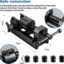 Universal AN Fuel Line Fitting Installation Tool Kit Fits 4AN-16AN Sizes, Compatible with 4AN/6AN/8AN/10AN/12AN Hoses & Socket Nuts, with Automotive Connect/Disconnect Functions