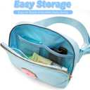 Gifts for Teen Girls Kids - Birthday Gifts for Girls,Friendship Gifts for Women,Friend Birthday Gifts for Women - Two Way Zipper Fanny Pack Crossbody Bag Belt Bag Cute Trendy Stuff - Blue,A