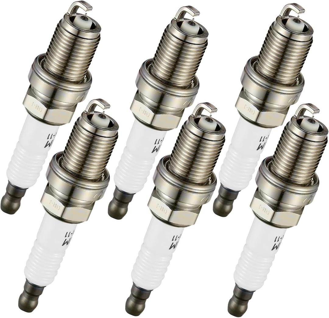 BDFHYK Set of 5 Iridium Spark Plug Compatible with Integra Odyssey Accord Elantra Santa Fe Rio,1.5L 1.6L 2.0L 2.2L 3.0L 3.5L 4.5L L4 V6 V8,Replacement for 4503 PK16TT 000018KJ13 0031595403 0031598103
