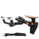 SUPERVR VR Gunstock Accesorries for Quest 3 Meta Quest 3S/Quest Pro/Quest 2 Gun Stock Customizes Shape Length FPS Gams Gear Controllers Accessories