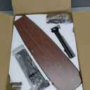 Fanbulous Farmhouse Ceiling Fan with Light and Remote, 52" Black Rustic Ceiling Fans for Bedroom Living Room, Industrial Caged Ceiling Fan for 6 Speed Reversible Motor, 5 Dual Blades