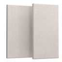 2 Pack Acoustic Panels 47.2"x23.6"x2" Soundproof Fiberglass Panels, Linen