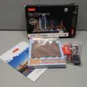 CubicFun 3D Puzzles for Kids Ages 8-10 LED San Francisco Cityline, Arts and Crafts for Kids Ages 8-12 STEM Projects for Kids Ages 8-12 Gifts for 8 Year Old Toys for 8 Year Old Girls Architecture