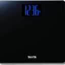 Tanita HD-366 Digital Weight Scale - 440 lbs Capacity - Japan Technology Accurate Digital Weight Scale - Step On Operation, Stylish Design with Reverse Blue Lit LCD Display & 8mm Thick Tempered Glass