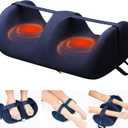 TISSCARE Foot Massager with Heat, Shiatsu Foot Massager for Plantar Fasciitis, Foot and Calf Massager with Massage Roller, Deep Kneading, Pain Relief, Gift for Women and Man
