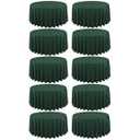 10 Pack Hunter Green Round Tablecloths - 120 Inch, Polyester Table Cover for Round Table, Stain and Wrinkle Resistant Washable Fabric Tableloth, Polyester Tablecloth for Wedding Banquet Parties