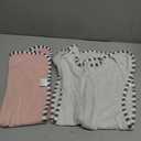 Baby Transition Swaddle 2-Pack, 100% Cotton Newborn Sleep Sack | with 2-Way Zipper, Arms Up Design (Arms In/Out), Infant Swaddle for Boys Girls (M)