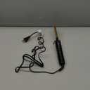 DAN Technology hot Comb Electric for Wigs,450Small hot Comb for Edges,Low and high Temperatures, Hair straightening Comb for Black Hair,Portable & Dual Voltage for Travel & Home