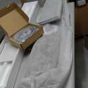 RUMOSE Matte Black Shower Panel Tower System, 5-Function Shower Faucet Set LED Light Rainfall Shower Head Digital Display with Massage Jets Tub Spout Shower Shelves, Stainless Steel, Wall Mount