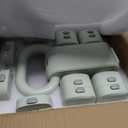 2-in-1 Adjustable Dumbbell Set for Women - 4 Levels (2.2lbs to 12.1lbs) - Home Gym Weights for Women at Home - Fitness Dumbbells (Green)