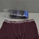 Separatec Cotton Dual Pouch Men's Underwear Comfortable Soft Breathable Everyday Boxer Briefs for men 7 Pack (XX-Large, Gray Blue/Dark Blue/Olive Green/Black/Dark Gray/Dark Grape Purple/Gray Purple)