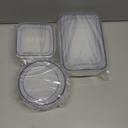 16 Piece Food Storage Set Includes Air-Tight Locking Lids