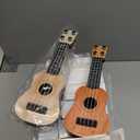 Lenwen 12 Pcs Kids Ukulele Guitar 10 Inch Kids Toy Ukulele 4 Strings Mini Guitar Children Musical Instruments Educational Learning Toy for Toddler Beginner Preschoolers Education