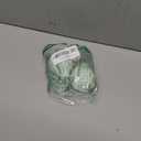 Nuanchu 2 Pieces Facial Cupping Set, Glass Cupping Cups Glass Silicone Cups Vacuum Suction for Face Skin Back Shoulder Muscle(1 Inch and 0.4 Inch Diameter,White)