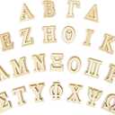 3 Inch 64 Pieces Unfinished Wooden Greek Letters Double-Layered Blank Wood Greek Alphabets for Paddles Crafts/Sorority/Fraternity/DIY Project/Learning/Wall Decor
