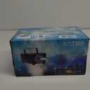 Fog Machine Smoke Machine, 18 LED Lights with 13 Colors, 600W and 2500CFM Fog, Wireless&Wired Remote control, Perfect for Wedding, Halloween, Party and Stage Effect (BLACK)