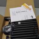 MAGGIFT 12 Pack Solar Pathway Lights Outdoor Solar Garden Lights for Patio, Yard, Driveway