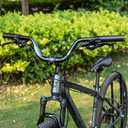 31.8 Bike Handlebar - 25mm, 55mm, 70mm, 90mm,120mm Riser Handlebar - 780mm Aluminium Alloy Mountain Bike Bicycle Handlebars (120mm Rise)