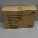 DINGHUO Desk Organizers and Accessories, Acrylic File Folder Rack with 3 Vertical File Holder, Letter Size Paper Tray Office Supplies Storage for Home Office, -1 Pack