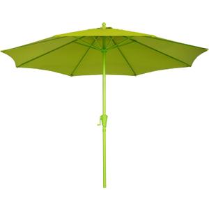 Sunnyglade 9FT Outdoor Patio Umbrella, Market Table Umbrella with 8 Sturdy Ribs and Crank System, Fade-resistant & Waterproof for Garden Backyard Poolside Deck