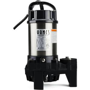 Aquascape 29495 Tsurumi 8PN Pump 50PN2.75S Solids Handling Skimmer Pondless Waterfall Vault Vertical 5520 GPH for Pond Water Feature Garden