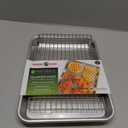Nordic Ware Naturals Quarter Sheet with Oven-Safe Nonstick Grid