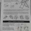 Innova Health and Fitness Inversion Table with Adjustable Headrest, Reversible Ankle Holders, and 300 lb Weight Capacity - Standard A