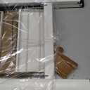 Taranta 3 Step Ladder, Lightweight Aluminum Step Stool with Convenient Handgrip, Folding Ladder with Anti-Slip Pedals, 330lbs Capacity Stepladder for Home, Office, Kitchen - White