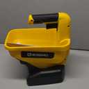 Handheld Power Spreader Compatible for Dewalt 20V/60V Li-ion Battery, Year-Round, Grass Seeds, Rock Salt (Battery not Included) (Yellow)