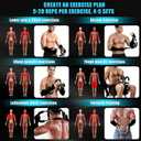 Twister Arm Trainer  6 Adjustable Resistance Levels (60-110 lbs), Stainless Steel, Ergonomic Arm & Chest Workout Equipment for Men & Women, Portable Home Gym with 2 Arm Sleeves