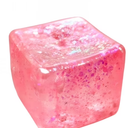Soft and Fluffy Stress Relief Fidget Soft Square Squeeze Sensory Toys Stress Balls for Teens and Adults Pink Cube, Pink