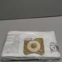 5 Pack Ridgid VF3501 Filter Bags, Compatible with Ridgid Shop Vac & Workshop 3-4.5 Gallon, Fine Dust Bags, Replacement Part# RIDGID VF3501 / WORKSHOP WS32045F