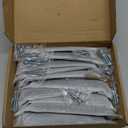 khtumeware 10 Pack 6 inch(152 mm) Drawer Pulls Matte Black Cabinet Cup Pulls Cabinet Hardware Vintage Kitchen Cabinet Handles Bin Cup Pulls for Kitchen cabinets.