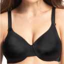 Olga Women's Plus Size Luxury Lift Underwire Bra (36DD, Black)