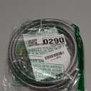 Dishwasher Installation Kit - 10 FT Stainless Steel Braided Dishwasher Hose kit,Food Grade PEX Inner Tube Water Line with 3/8"x 3/8"x 3/8" Tee Stop Valve,3/8"x 3/8"MIP Elbow,3/8"x 3/4"FHT Elbow