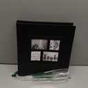 Ywlake Photo Album 4x6 500 Pockets Photo, Extra Large Capacity Family Wedding Picture Albums Holds 500 Horizontal and Vertical Photos Black