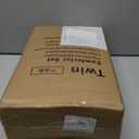 TAIMIT Slate Blue Twin Size Comforter Set - 5 Pieces, Bed in a Bag Bedding Sets with All Season Soft Quilted Warm Fluffy Reversible Comforter,Flat Sheet,Fitted Sheet,1 Pillow Shams,1 Pillowcases