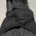 PUMYPOREITY Dog Coat with Harness Built in, Reflective Fleece Jacket, Thick and Warm Winter Coat,  Dog Jacket with Zip, Cold Weather Coats for Outdoor, Waterproof Pet Snowsuit, Black, L