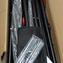 VEVOR 7X7ft/12X9ft/16X10ft/20x10ft Barricade Backstop Net, Ball Sports Barrier Netting, Portable Practice Net for Baseball Softball Lacrosse Hockey Basketball Equipment Training Net