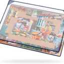 Tektalk Jigsaw Puzzle Board Portable Puzzle Mat with Puzzle Dustproof Cover for Puzzle Storage Puzzle Saver, Non-Slip Surface, Up to 1000 Pieces - Khaki
