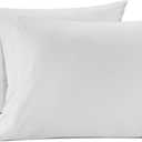 LANE LINEN 100% Egyptian Cotton Pillow Cases Queen Size Set of 2 (20"x30") - Pillowcases Queen Size - Soft Queen Pillow Case - White Pillowcase Pack of 2