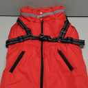 Dog Jacket,Dog Winter Coat with Harness,3 in 1 Winter Jacket for Dogs,Waterproof Windproof Snow Jacket with Zipper, for Small Medium Large Dogs (Red,XX-Large)