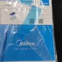 Midea MERM33S1AST Mini Fridge, 3.3 Cu.ft Compact Fridge with Internal Light, Adjustable Thermostat, Reversible Door, Low Noise for Dorm, Office, Bedroom, Stainless Steel (Silver)