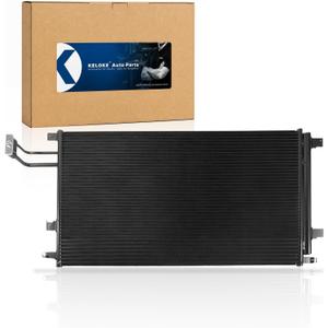 KELOKE Air Conditioning A/C Condenser Fit for Cadillac, Chevrolet & GMC
