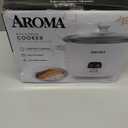 AROMA 6-Cup (Cooked) / 1.5Qt. Bonded Granite Rice & Grain Cooker, ARC-863NG
