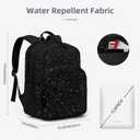 Backpack for Women,College Backpack,Quilted Casual Daypack,Waterproof Bookbag for 15.6Inch Laptop