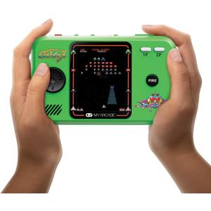 My Arcade Galaga/Galaxian Pocket Player Pro: Portable Video Game Console with 2 Games, Retro Gifts, 2.75" Color Display