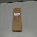 Da by 3 Pcs Flickering Flameless Battery Operated Taper Candle-Window Candles with Remote and Time-LED 3D Dynamic Flame-9.6 Inches for Wedding, Party, Home Decoration-Blue