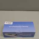 Ultrasonic Jewelry Cleaner, 48KHz Ultrasonic Cleaner Machine with Digital Timer, Dual Cleaning Modes, 304 Stainless Steel Tank for Jewelry, Eyeglasses, Rings, Retainers, Dentures (Black)