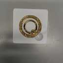 Magnetic Phone Ring for MagSafe Grip [Super Magnet] Gold Twinkle Design Ring Holder Stand, magsafe pop Socket, Mag Safe Accessory for iPhone 16/15/14/13 Pro Max Plus, Gold